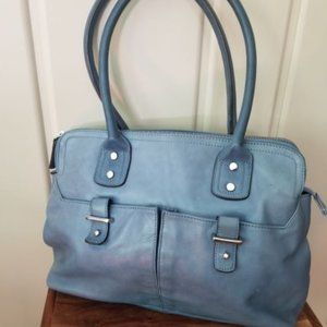 Perlina Light Blue Purse